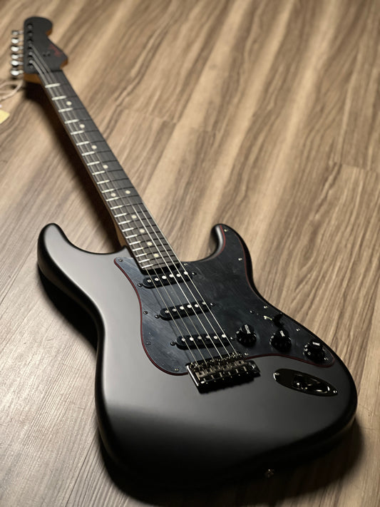Fender Japan Limited Edition Hybrid II Stratocaster Noir with Rosewood FB in Black