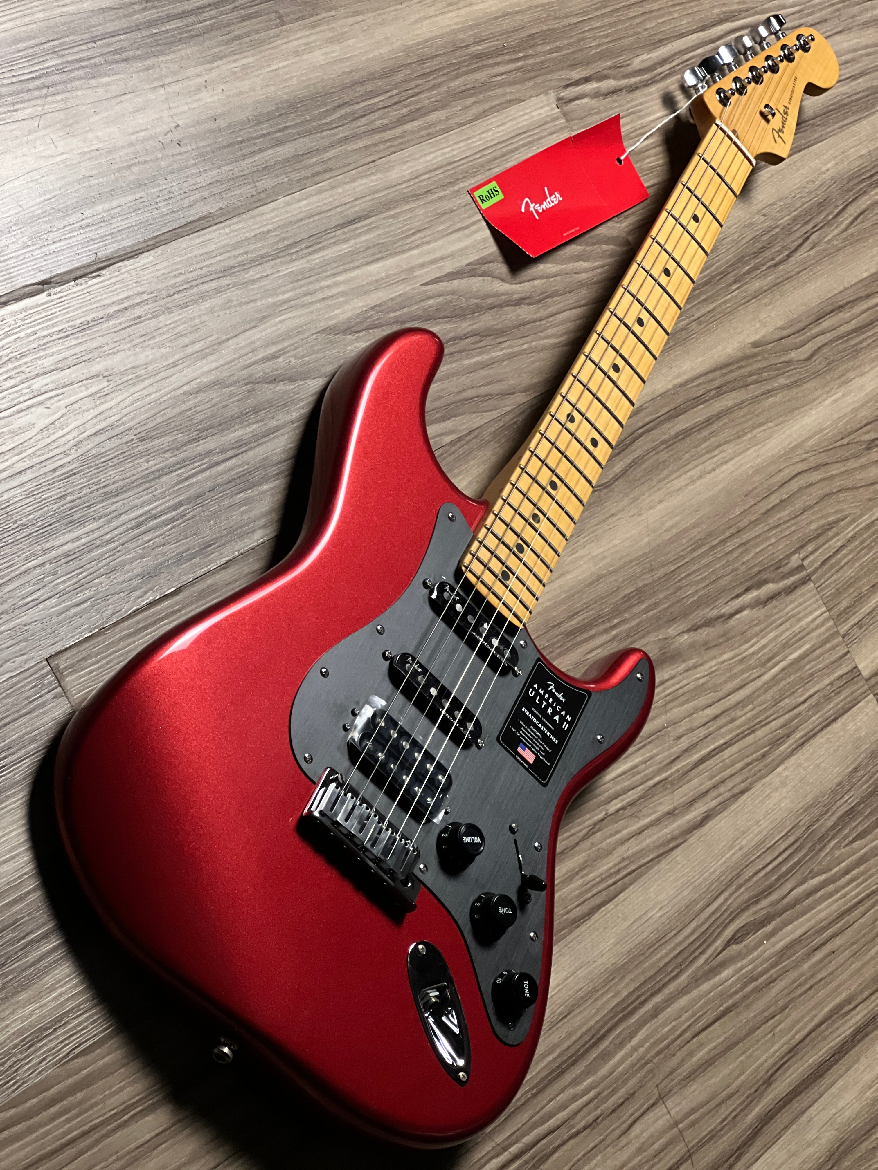 Fender American Ultra II Stratocaster HSS with Maple FB in