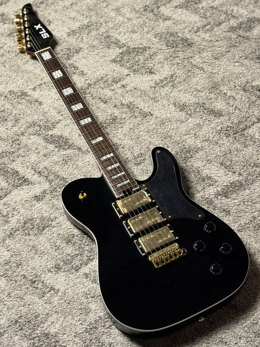 SLX Raven TM 22 Deluxe V HHH in Black Beauty with Ebony FB and Vegatrem