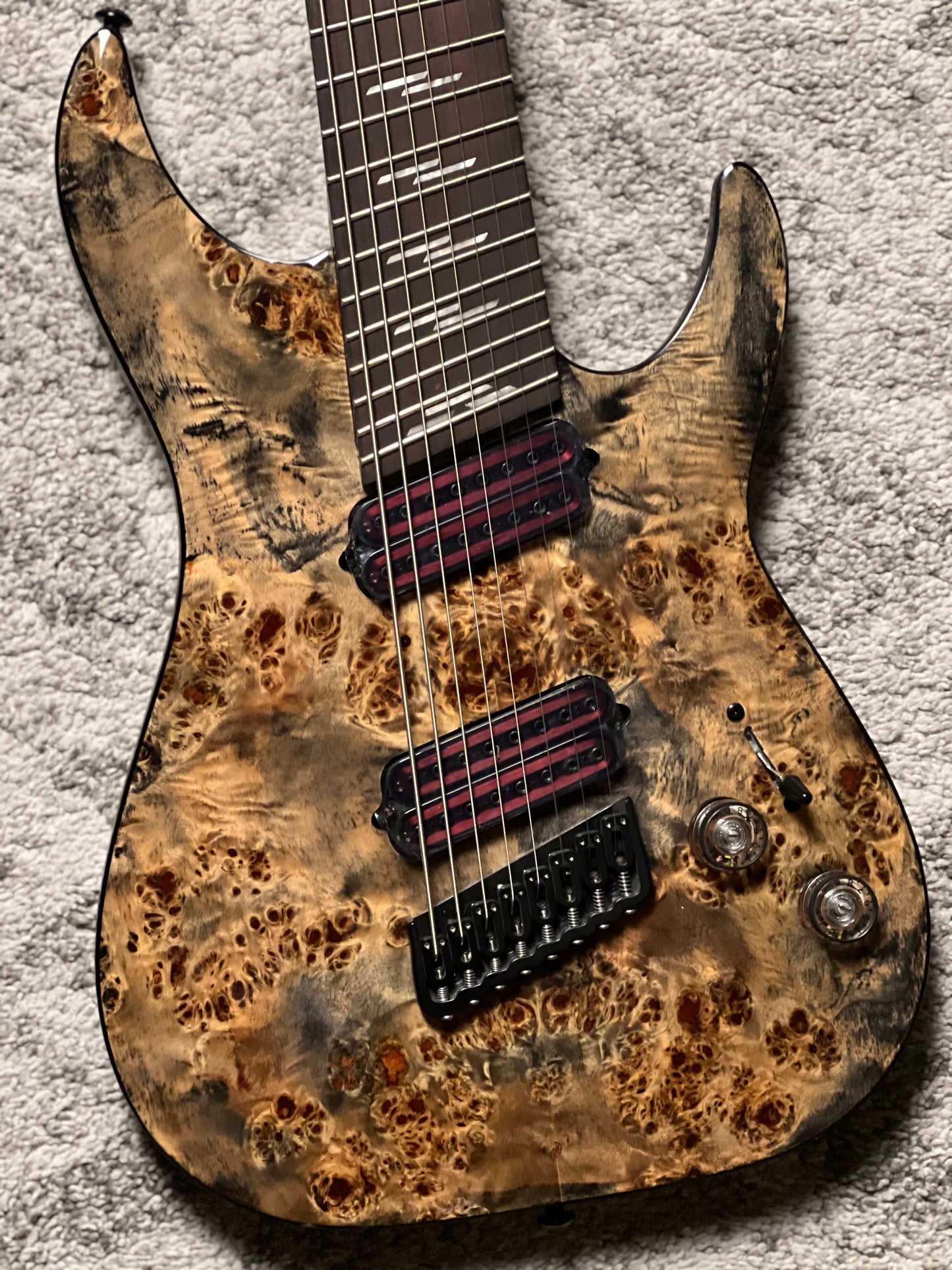 Schecter Omen Elite 8 MS in Charcoal