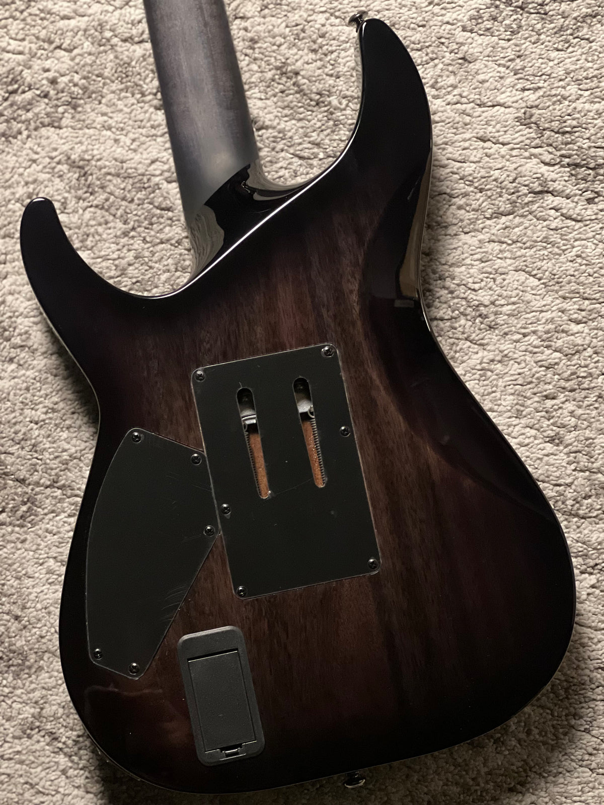 Schecter Hellraiser Hybrid C-1 FR TBB with Floyd Rose in Trans Black W23070014