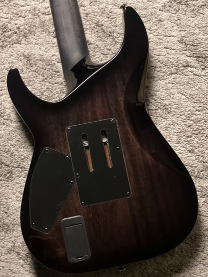 Schecter Hellraiser Hybrid C-1 FR TBB with Floyd Rose in Trans Black W23070014