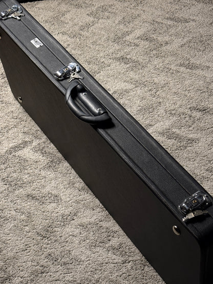 MOD Case Schecter Wooden Coffin Case in Black (Fit for Omen / Demon / Banshee / C-1 / Etc)