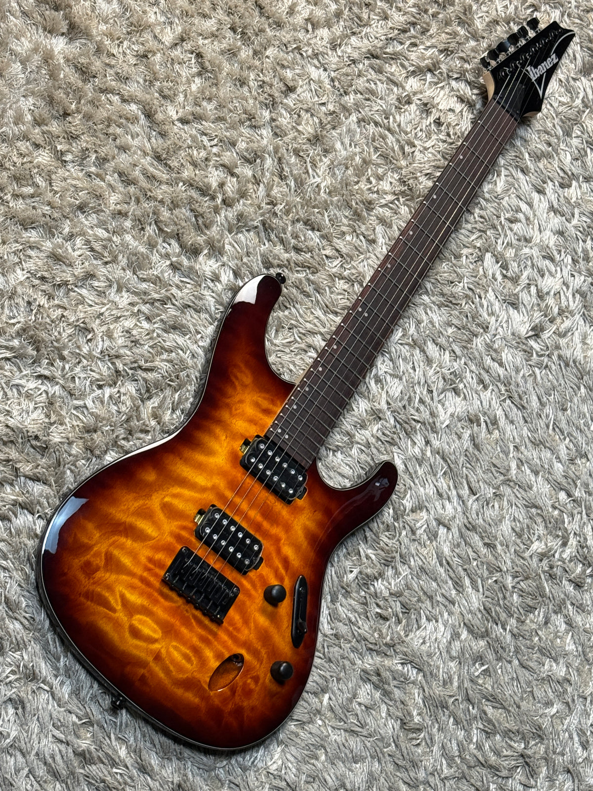 Ibanez S621QM-DEB In Dragon Eye Burst I260715620 (USED)