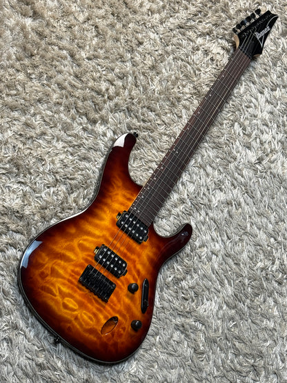 Ibanez S621QM-DEB In Dragon Eye Burst I260715620 (USED)