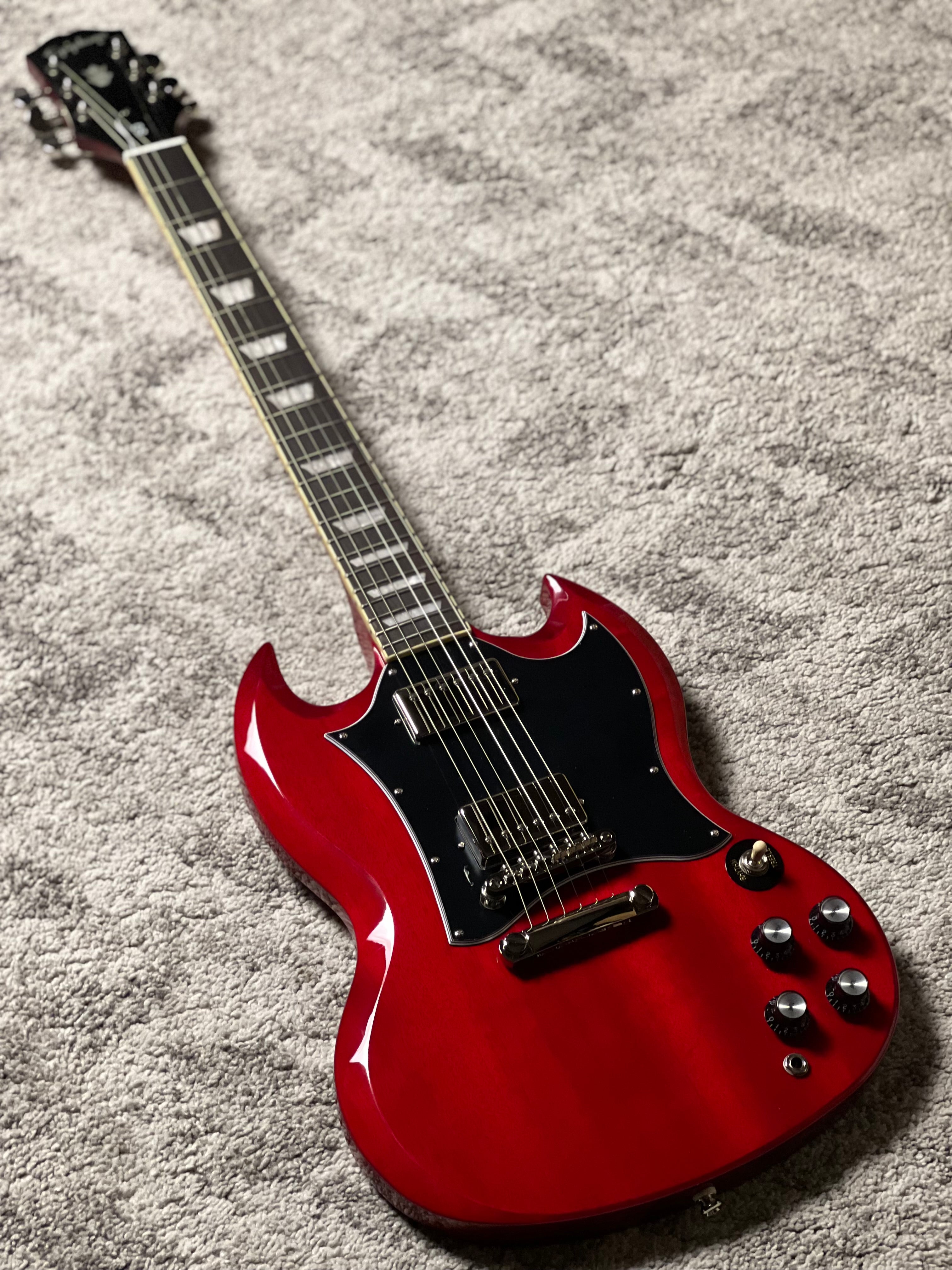 Epiphone SG Standard - Cherry (2026 Version) with Rosewood FB