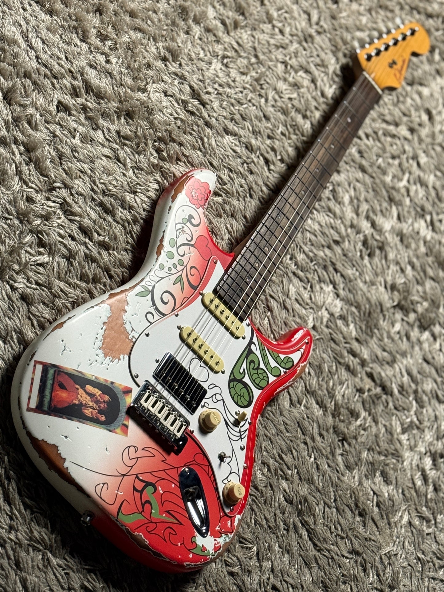 Dhatarattha Classic DST HSS 1967 "Monterey" with Rosewood FB and Nitrocellulose Lacquer Relic