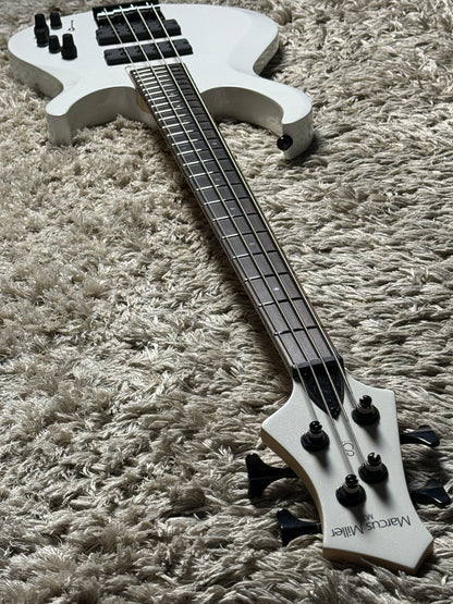 Sire Marcus Miller M2 4 String 2nd Gen Electric Bass in White Pearl