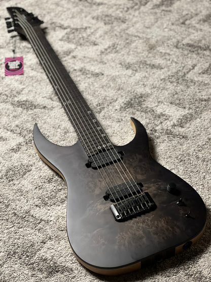 Schecter Keith Merrow KM-7 MK-III Artist in Trans Black Burst W23070061