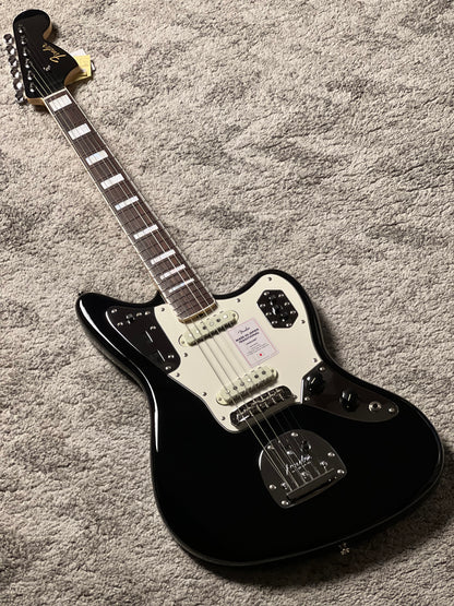 Fender Japan Traditional Late 60s Jaguar with RW FB in Black JD26005354