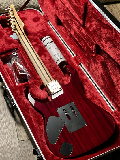 Ibanez J Custom RG8565R-CWR in Charmant Wine Red with Case F2521228