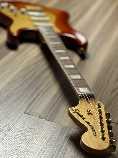 Squier 40th Anniversary Gold Edition Stratocaster in Sienna Sunburst (USED) ISSK21006456