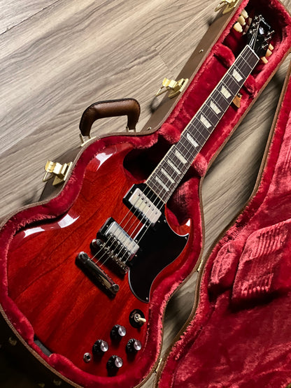 Gibson Original Collection SG Standard `61 Stop Bar สี Vintage Cherry