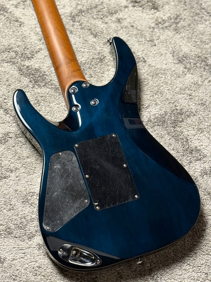 Charvel Pro-Mod Plus Dinky DK24 HSS QM in Blue Curaçao ICC2501088 (USED)