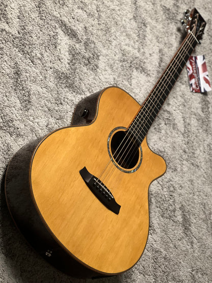 Tanglewood TRS4-CE Rosewood Smart Solid Top SuperFolk Acoustic w/ Pickup in Natural Gloss