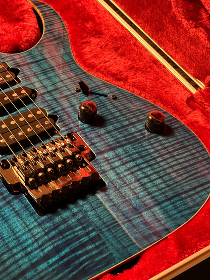 Ibanez RG8570-RBS w/Case in Royal Blue Sapphire F2429332