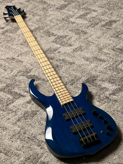 Sire Marcus Miller M2 4 String 2nd Gen Electric Bass in Transparent Blue