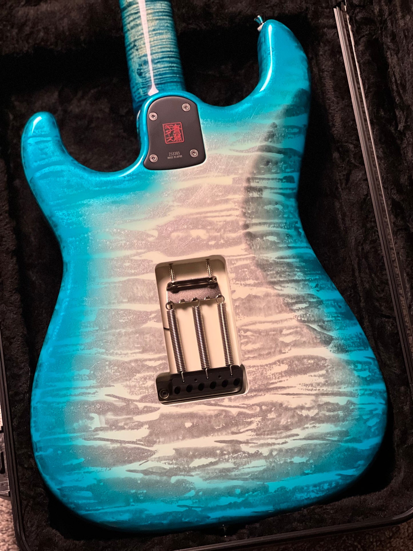 Saito S-622CS BEYOND SSH in Blue Lotus with Hardshell Case 253385