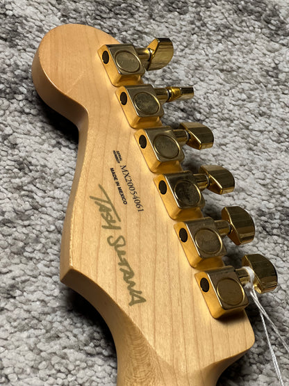Fender Tash Sultana Stratocaster With Maple FB In Transparent Cherry MX20054061 (USED)