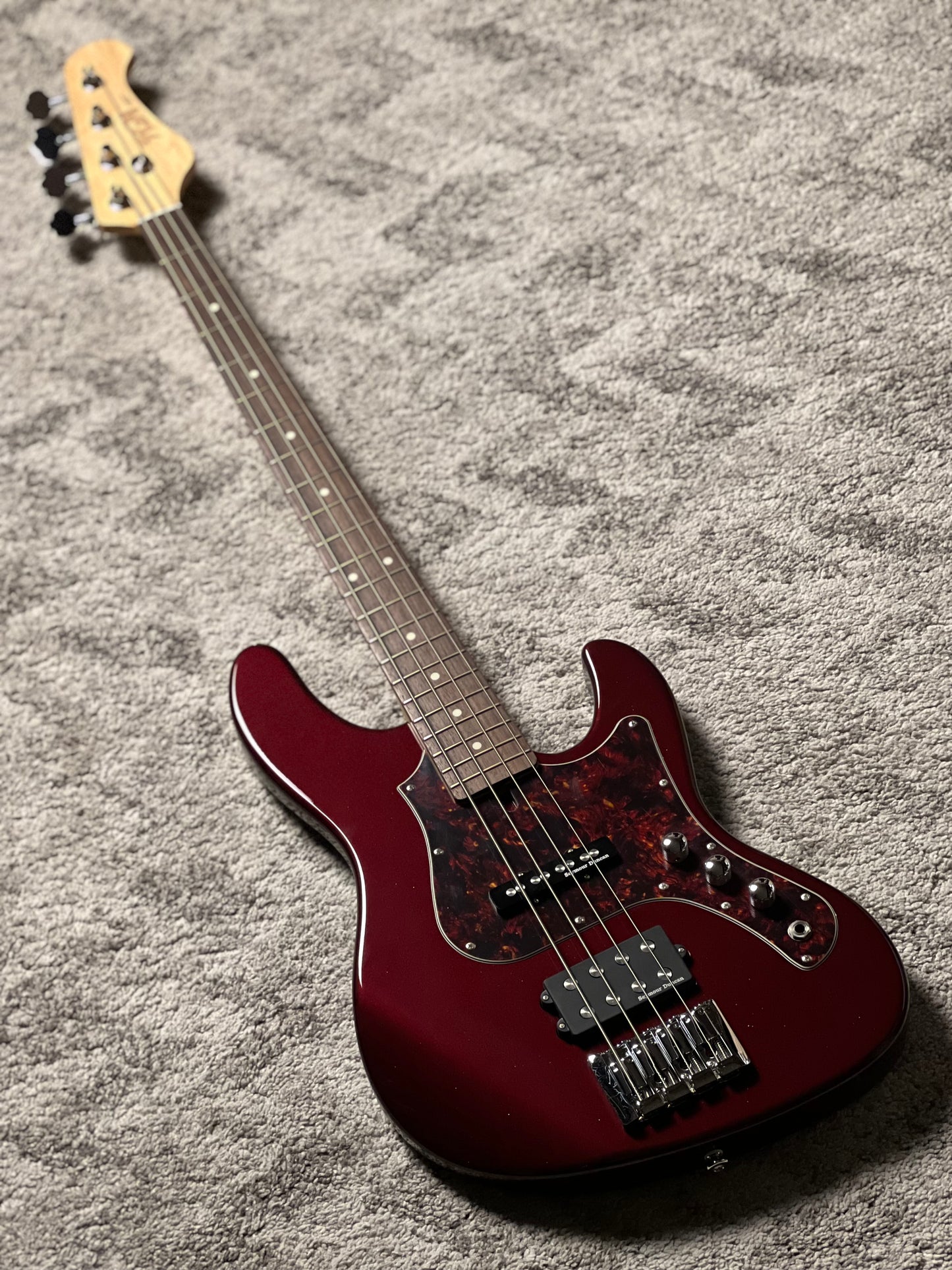 Fujigen FGN Mighty Jazz JMJ2-AL- R/AZM in Azuki Metallic