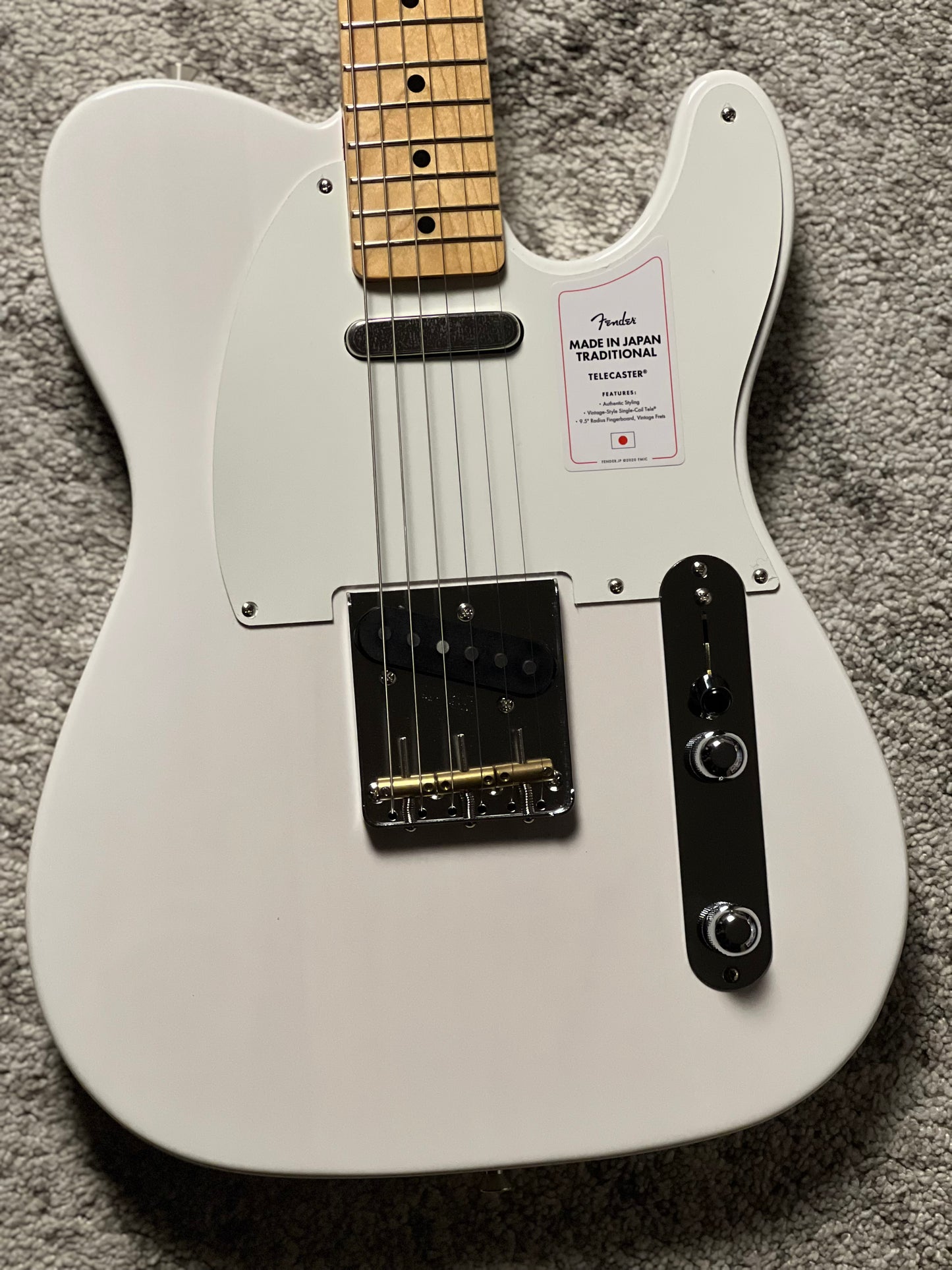 Fender Japan Traditional II 50s Telecaster with Maple FB in White Blonde JD25007157