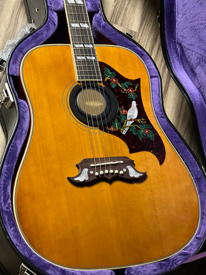 Epiphone 1963 Dove Reissue Acoustic-electric Guitar - Natural w/Case