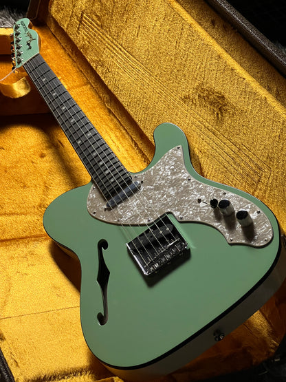 Fender Limited Edition Two Tone Telecaster Thinline in Surf Green US19095981 (B STOCK)