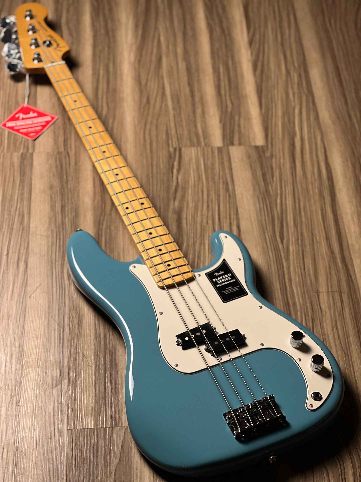 Fender Player II Precision Bass Guitar With Maple FB In Aquatone Blue