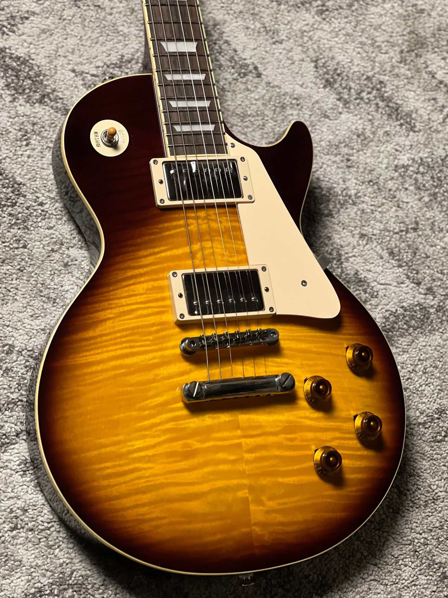 Tokai Love Rock LS-148F BS Vintage Series Japan in Brown Sunburst 2450298