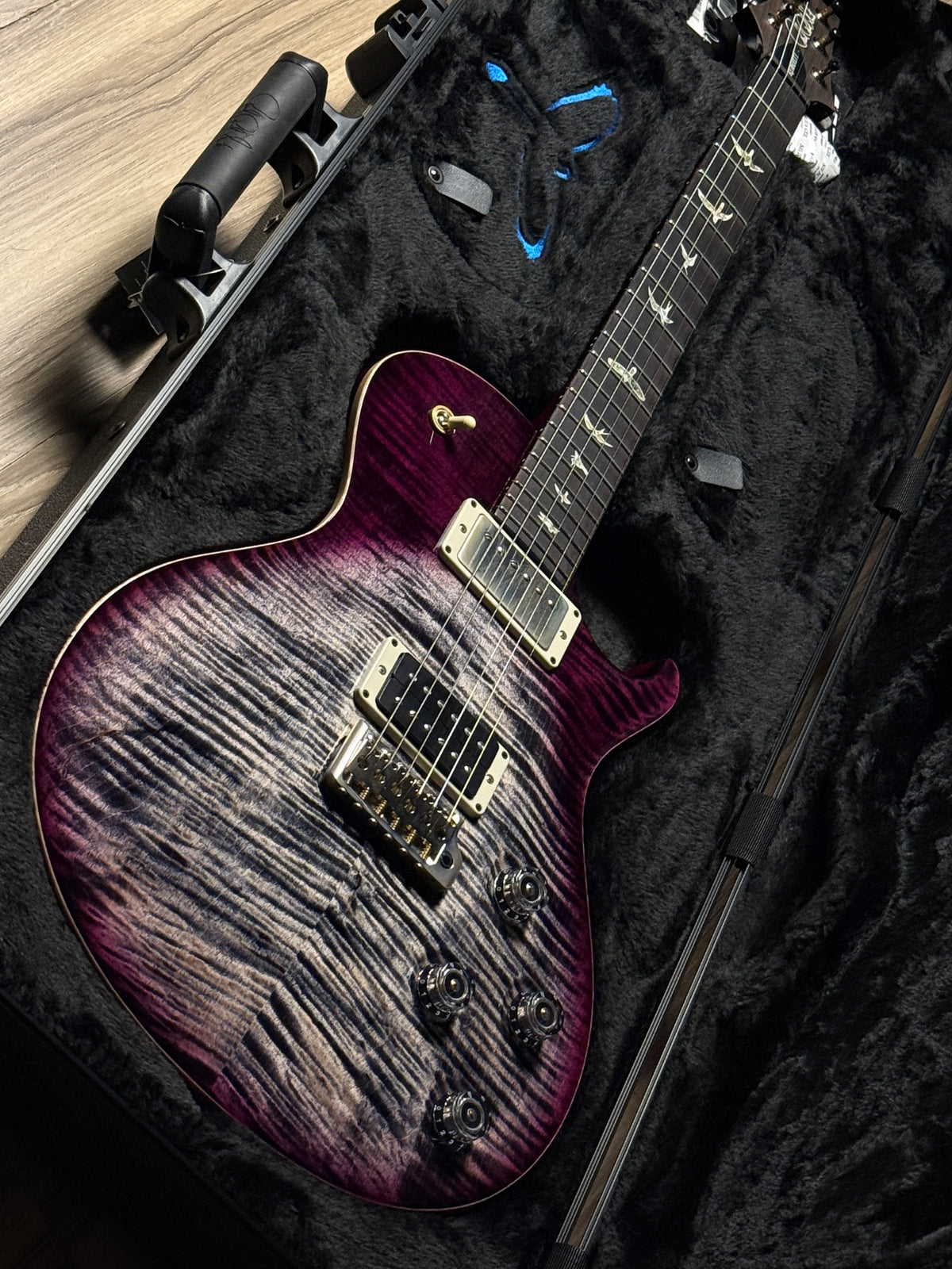 PRS Tremonti in Charcoal Purple Burst (Natural Binding) 0417414
