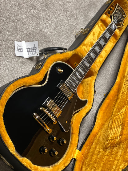 Gibson 1968 Les Paul Custom Reissue Gloss in Ebony w/Case 503938