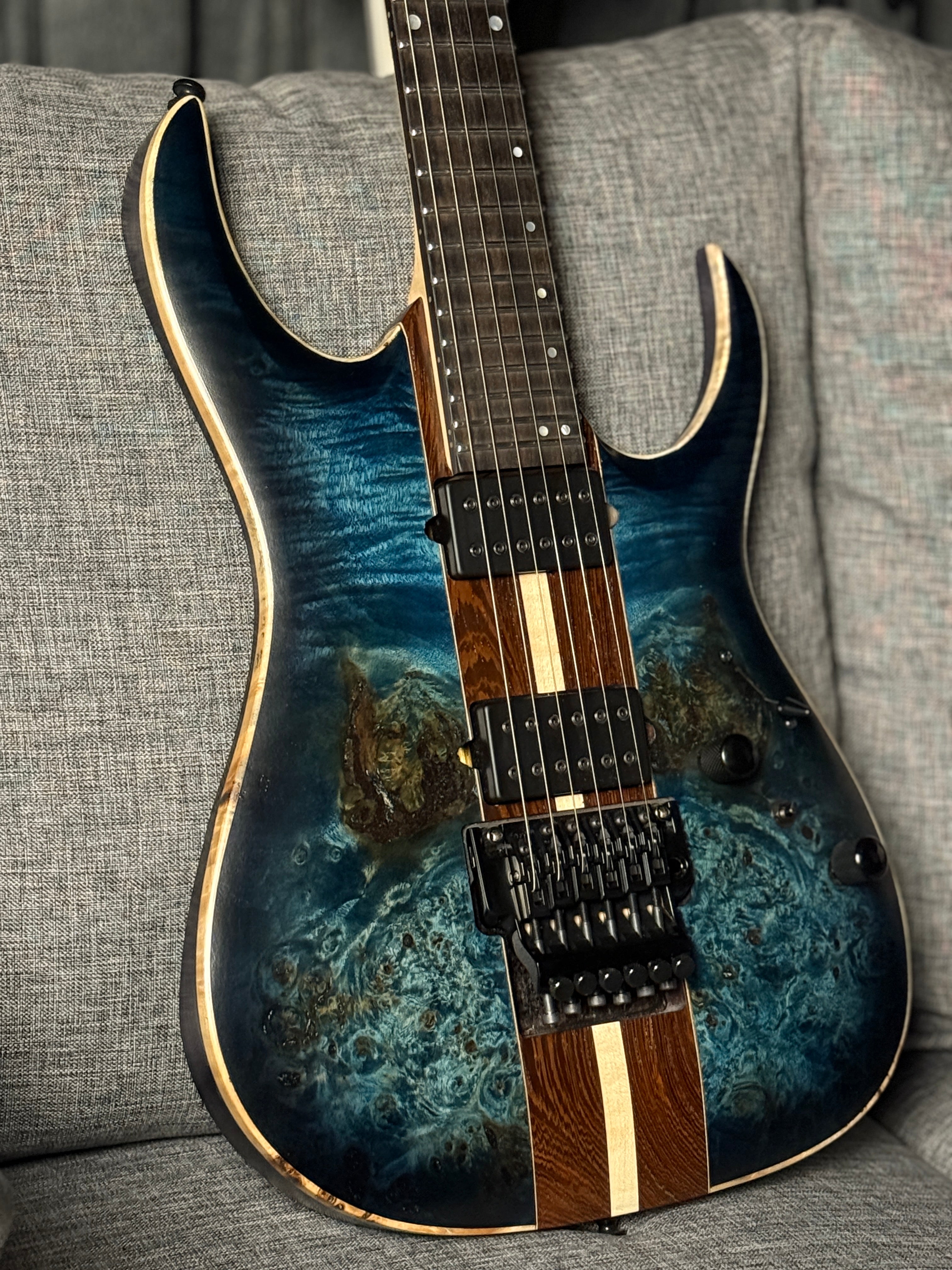 Ibanez Premium RGA20P1PB in Cosmic Blue Burst 250104495 (USED