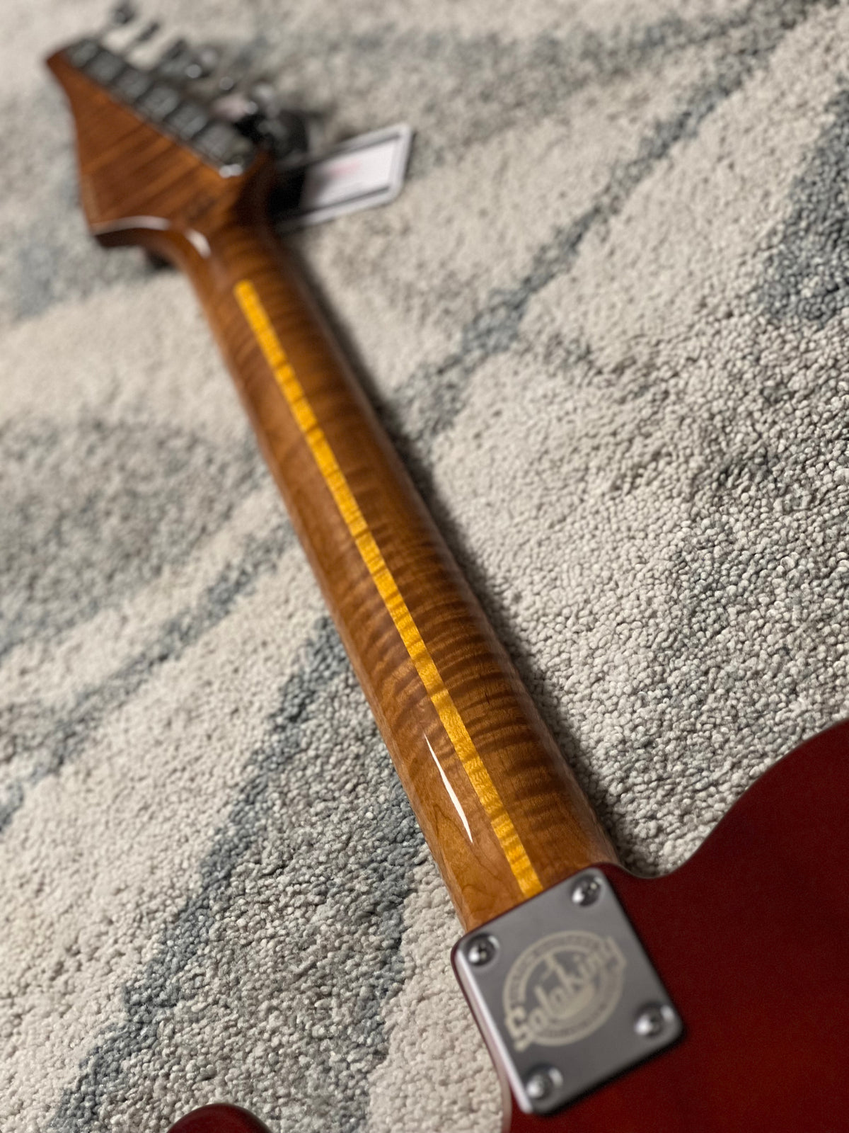 Soloking MT-1 FM 22 Artisan FMN with Roasted Flame Maple Neck in Amber Limited Edition JESCAR