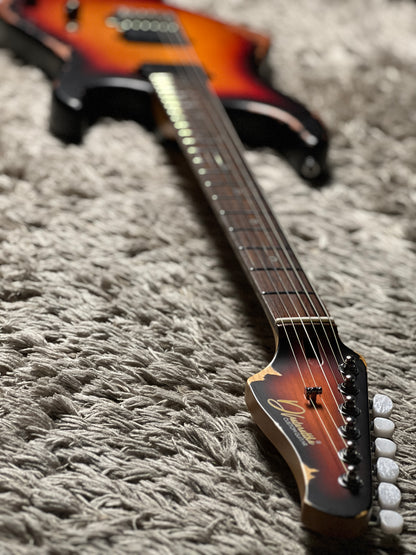 Dhatarattha Performance DST HH in 3-Tone Sunburst with RW FB and Nitrocellulose Lacquer Relic