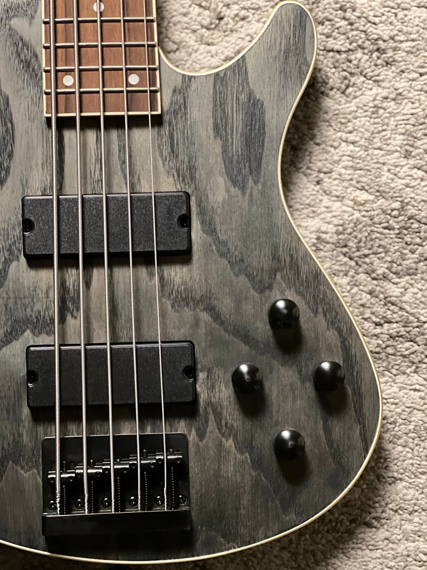 Schecter C-5 Standard 5-string in Charcoal Satin