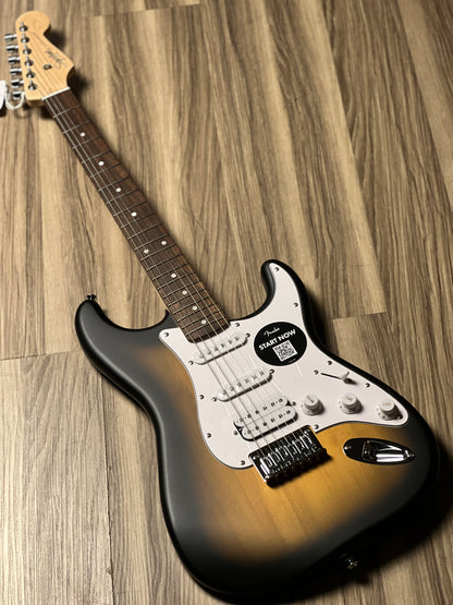 Squier Debut Series Stratocaster HT HSS with Laurel FB in 2 Tone Sunburst