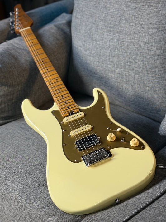 Soloking MS-1 Classic MKII in Vintage White with Roasted Maple FB Nafiri Special Run