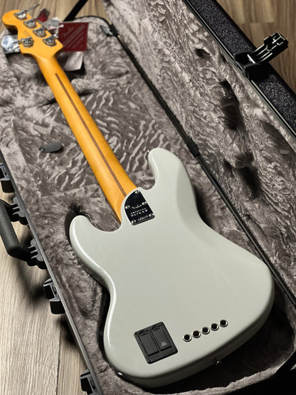 Fender American Ultra II Jazz Bass V with Maple FB in Avalanche US24065920