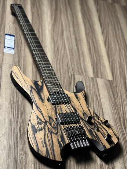 Ibanez Q52PE-NTF Pale Moon Ebony Headless with Bag in Natural Flat