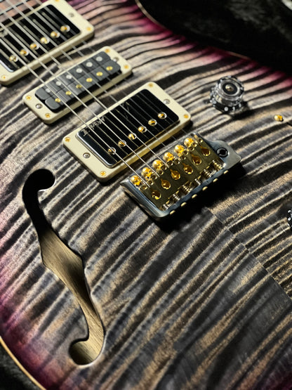 PRS 40th Anniversary Special Semi Hollow Limited Edition in Charcoal Purple Burst 0419137