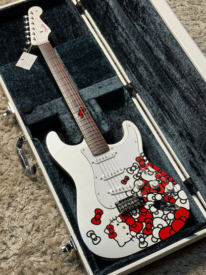 Fender Japan Limited Edition Hello Kitty Stratocaster with Case