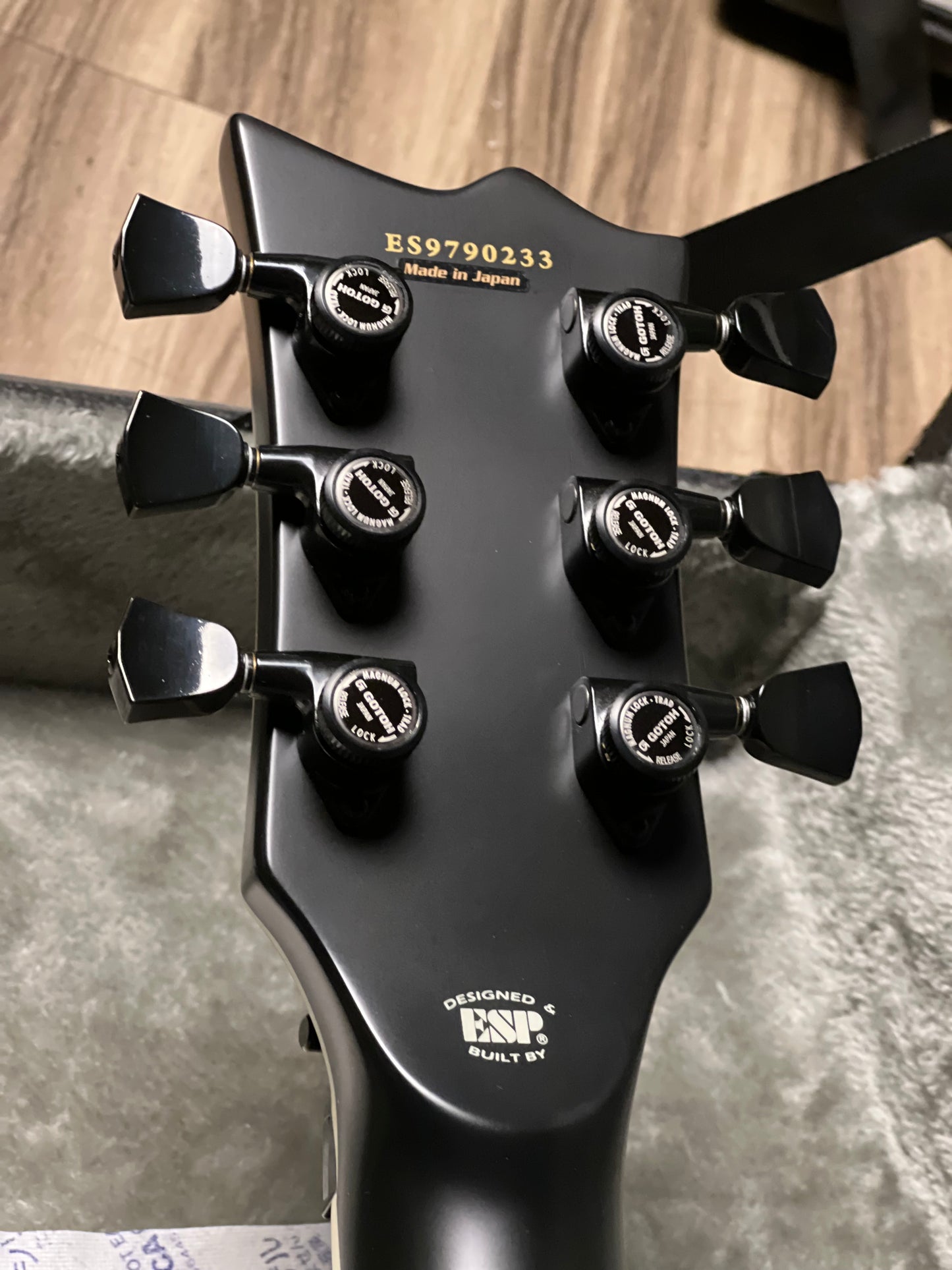 ESP E-II ECLIPSE-QM/FR/FL/Charcoal Burst ES9790233