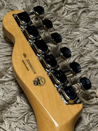 Fender Japan Limited Edition F Hole Telecaster Thinline with Maple FB in Penny JD21023114