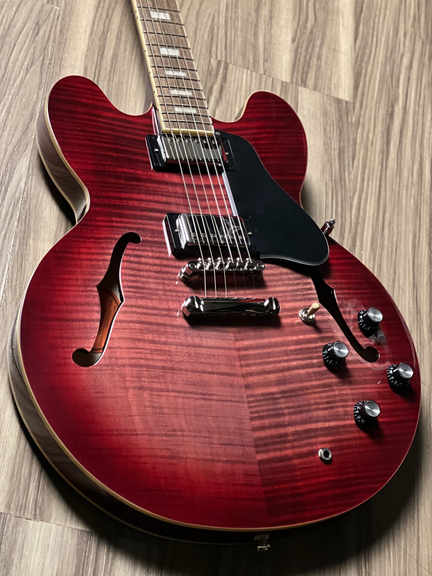 Epiphone ES-335 Figured in Purple Burst