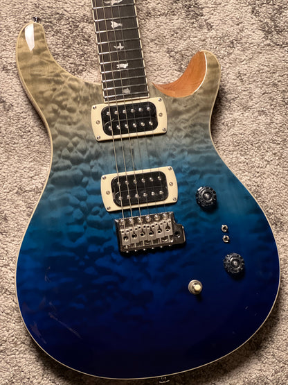 PRS SE Custom 24-08 Quilt in Blue Fade Limited Edition