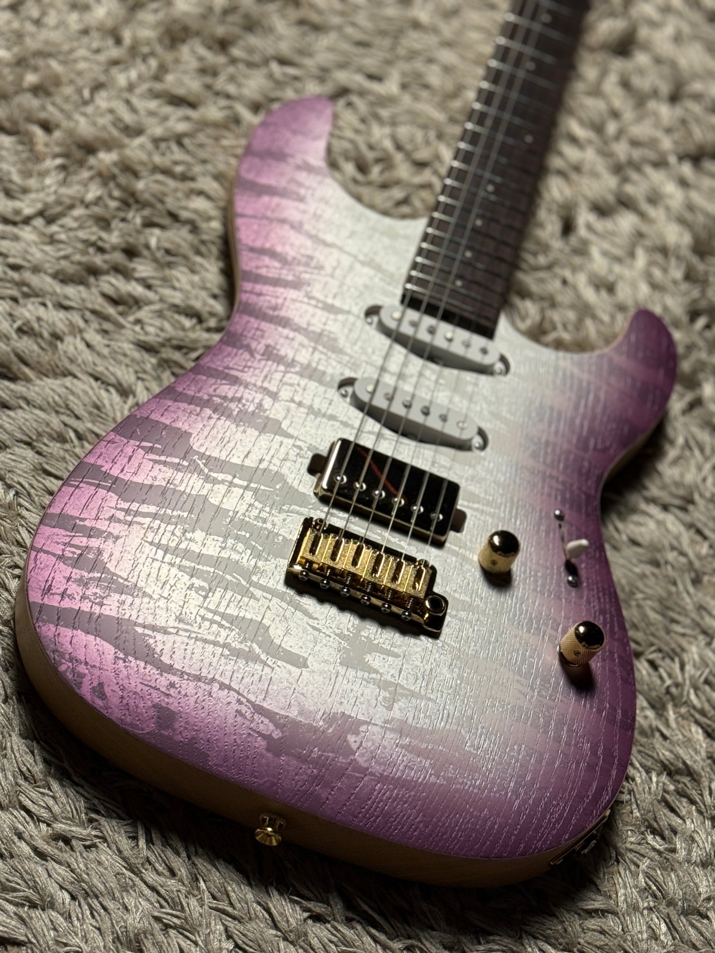 Saito S-622 SSH with Rosewood and Gold Hardware in Kunzite 253031
