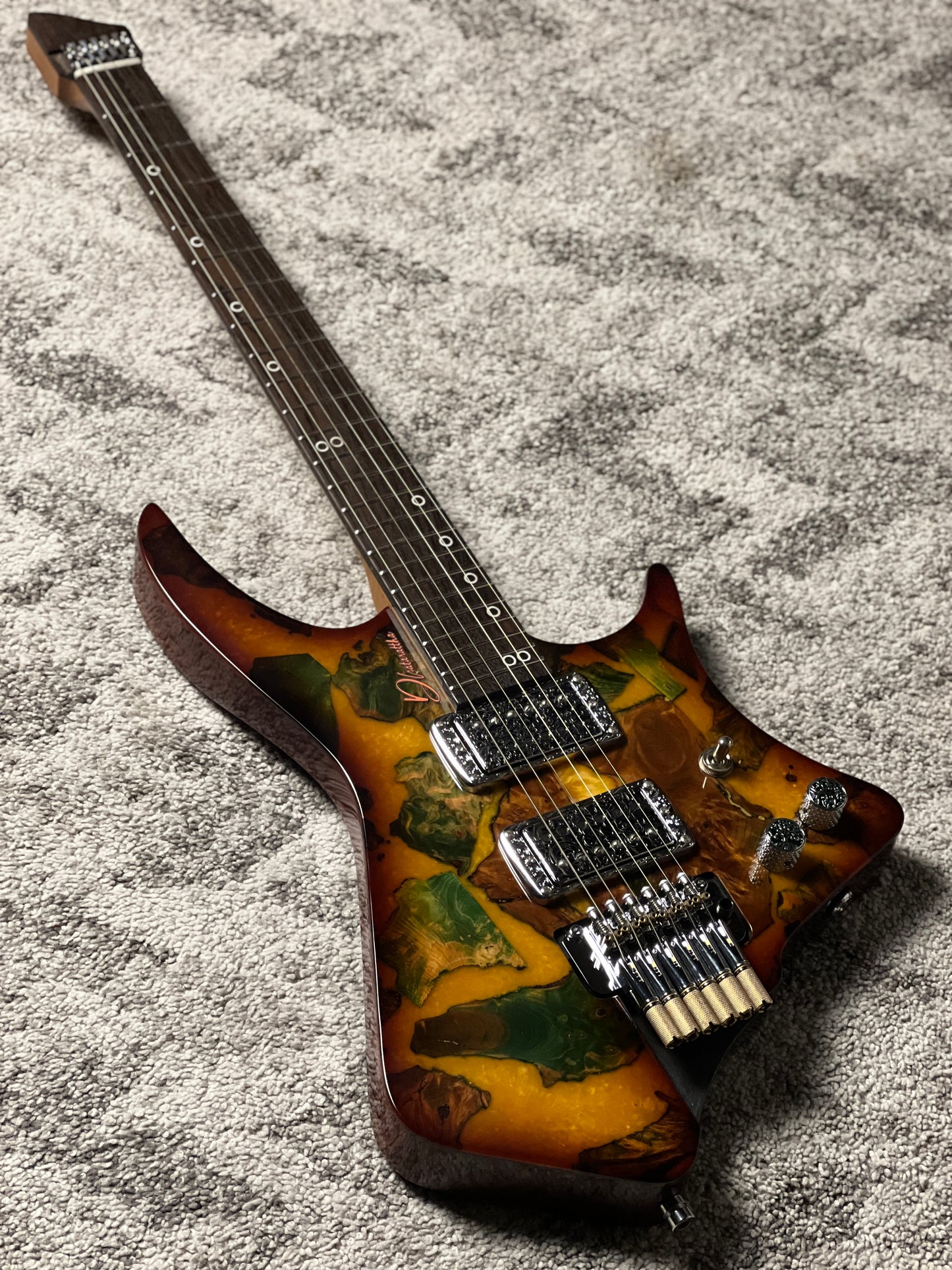 Dhatarattha Custom DHL in Cosmic Burl Top with RW FB Nafiri Special Run