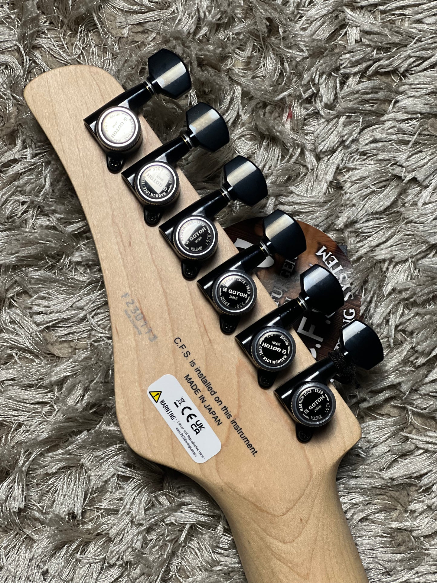 Fujigen FGN Iliad JIL2-ASH-DE664-R/OPB in Open Pore Black F230113