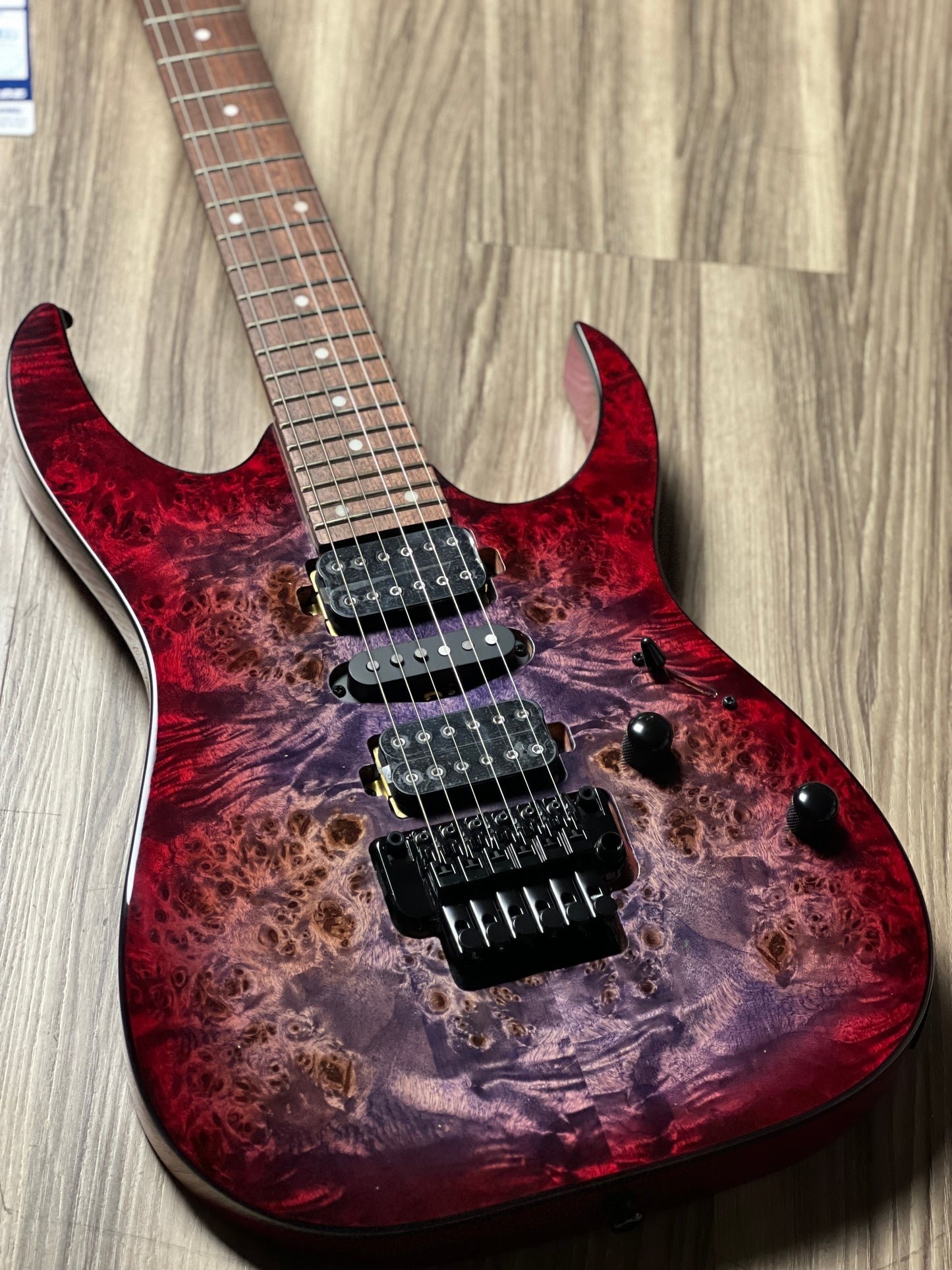 Ibanez RG470PB-REB in Red Eclipse Burst