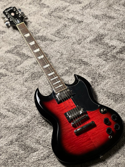 Epiphone SG Tribute Plus in Cherry Burst